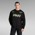 G-Star RAW® Moto Boxy Graphic T-Shirt Black