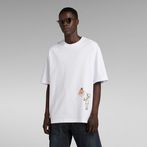 G-STAR® Light Bulb Graphic Boxy T-Shirt White