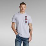 G-Star RAW® Multi Badge T-Shirt Grey