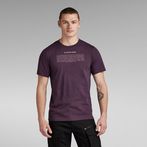 G-STAR® Poem Slim T-Shirt Purple