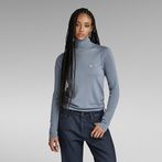 G-Star RAW® Core Slim Turtle Knitted Sweater Grey