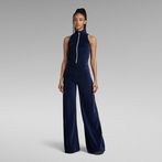 G-STAR® Velvet Jumpsuit Dark blue