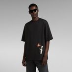 G-Star RAW® Light Bulb Graphic Boxy T-Shirt Black