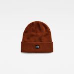 G-STAR® Effo Long Beanie Red front flat