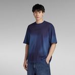 G-Star RAW® Hand Sprayed Boxy T-Shirt Medium blue