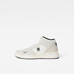 G-STAR® Attacc Mid Tonal Blocked Sneakers White side view