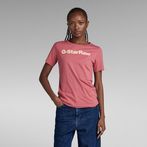 G-STAR® GS Graphic Slim Top Pink