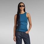 G-STAR® Rib Tank Top Medium blue