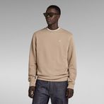 G-STAR® Overdyed Regular Sweater Brown