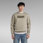 G-STAR® RAW. Felt Sweater Grey