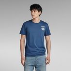 G-Star RAW® Chest Graphic T-Shirt Medium blue