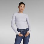 G-STAR® Slim Rib Top Grey