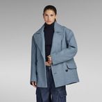 G-Star RAW® Premium Heavy Wool Oversized Coat Grey