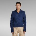 G-STAR® Chunky Skipper Knitted Sweater Medium blue