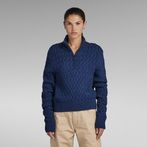 G-Star RAW® Chunky Skipper Knitted Sweater Medium blue