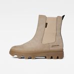 G-STAR® Noxer Chelsea Nubuck Boots Brown side view