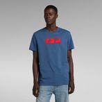 G-STAR® RAW. Felt T-Shirt Medium blue