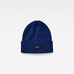 G-STAR® Effo Long Beanie Medium blue front flat