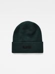 RAW Knit Beanie Hat  Black - ESD Official
