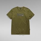 G-STAR® RAW. Felt T-Shirt Green