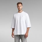 G-STAR® Essential Loose 3\4 Sleeve T-Shirt White