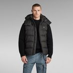 G-STAR® G-Whistler Padded Hooded Vest Black