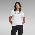 G-Star RAW® Anglaise Graphic RAW Top White