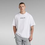 G-Star RAW® Autograph Boxy Oversized T-Shirt White