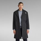 G-Star RAW® Premium Wool Overcoat Grey