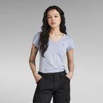 G-STAR® Eyben Slim V-Neck Top Grey