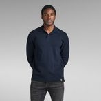 G-STAR® Essential Polo Long Sleeve Dark blue