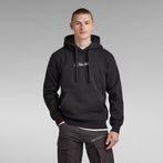 G-Star RAW® Autograph Hooded Sweater Black