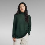 G-STAR® Essential Mock Loose Top Green