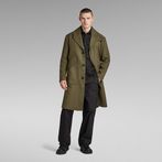 G-Star RAW® Premium Wool Overcoat Green