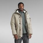 G-STAR® Vodan Padded Hooded Parka Grey