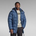 G-STAR® G-Whistler Padded Hooded Parka Medium blue