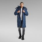 G-STAR® G- Whistler XL Long Blanket Puffer Coat Medium blue