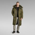 G-STAR® G- Whistler XL Long Blanket Puffer Coat Green