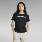 G-STAR® GS Graphic Slim Top Black