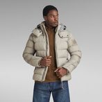 G-Star RAW® G-Whistler Padded Hooded Jacket Grey