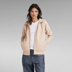 G-Star RAW® Premium Core 2.1 Hooded Zip Thru Sweater Pink