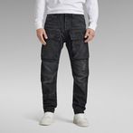 G-STAR® 3D Straight Tapered Denim Cargo Pants Black