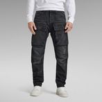 G-Star RAW® 3D Straight Tapered Denim Cargo Pants Black