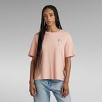 G-STAR® G-Na Badge Boxy Top Pink