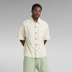 G-Star RAW® Oversized Boxy Shirt 1 Pocket White