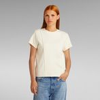 G-Star RAW® Pintucked Tapered Top Beige