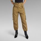 G-Star RAW® Cargo Cropped Drawcord Pants Brown
