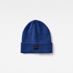 G-STAR® Effo Long Beanie Medium blue front flat