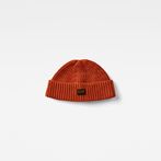 G-STAR® Originals Fisherman Beanie Orange front flat