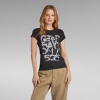 G-STAR® Graphic 2 Slim Top Black